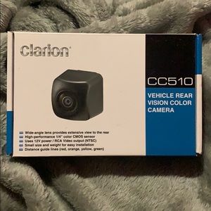 clarion vehicle rear vision color camera